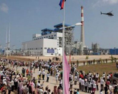 Campuchia khởi động nhà máy nhiệt điện đầu tiên