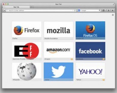 Mozilla sẽ bán quảng cáo ở trang New Tab của Firefox