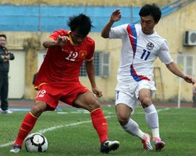 Đội tuyển Việt Nam hòa nhạt nhòa trước Sinh viên Hàn Quốc