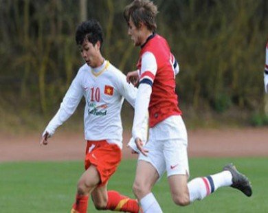 ‘Làm gỏi’ U19 Arsenal, U19 Việt Nam khiến CĐV Pháo thủ ngỡ ngàng