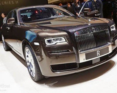 Rolls-Royce Ghost Series II sang trọng tại Geneva