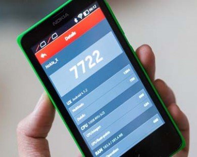Nokia X tại Việt Nam có hiệu suất gần bằng Galaxy S2