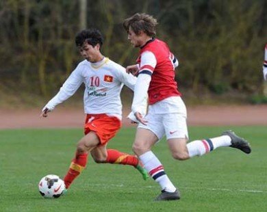 U19 Coventry City nhận lời thi đấu cùng U19 Việt Nam