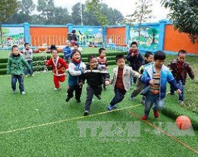 Hà Nội đạt chuẩn phổ cập giáo dục mầm non cho trẻ 5 tuổi