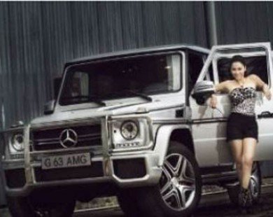 Thu Minh cá tính bên Mercedes G63 AMG 7 tỷ đồng