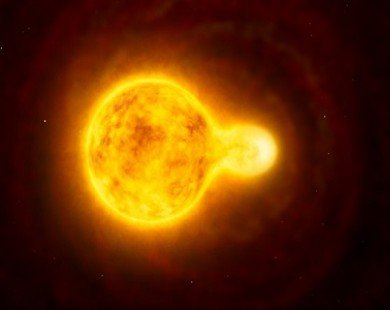 Phát hiện sao khổng lồ vàng lớn nhất trong Ngân Hà