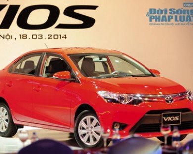 Toyota Vios 2014 chính thức ra mắt tại Việt Nam
