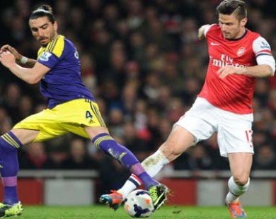 Flamini dập tắt tham vọng vô địch NH Anh của Arsenal