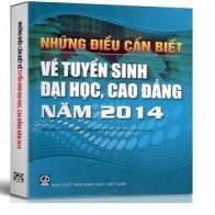Cuốn Những điều cần biết về tuyển sinh lãng phí và sai sót