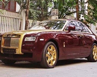 Bộ ba Rolls-Royce siêu sang mạ vàng ở Việt Nam
