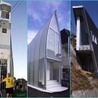6  ngôi nhà siêu mỏng nổi tiếng khắp thế giới