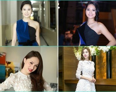 Những vụ mặc lại váy của mỹ nhân Việt tháng 3