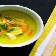 Công thức đơn giản nhất cho món súp tôm cốt dừa
