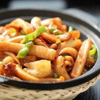 Mực xào cay ngon xuýt xoa