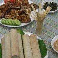 Cơm Lam - món ăn đặc trưng của người Mường Động