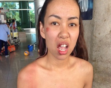 Thảo Trang bị cướp giật túi trước sân bay Sài Gòn