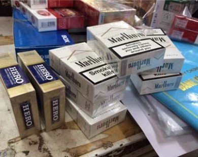 Tăng thuế, thuốc lá lậu cũng tăng đột biến