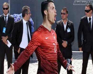 Sợ bị ‘tẩn’ tại World Cup 2014, Ronaldo thuê 4 vệ sỹ