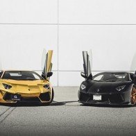 Diện kiến bộ đôi siêu xe Lamborghini Aventador đẹp nhất thế giới