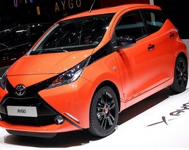 Toyota Aygo mới tiêu thụ xăng như Honda SH