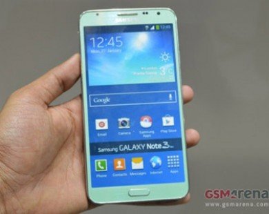 Rò rỉ hình ảnh Galaxy Note 3 Neo giá rẻ màu xanh độc đáo