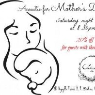 Acoustic Night for Mother’s Day