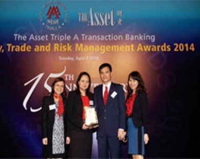 A reputable award in the Asian banking industry