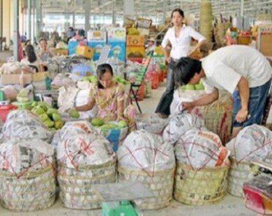 Giá nhiều loại trái cây ở chợ đầu mối giảm 50%