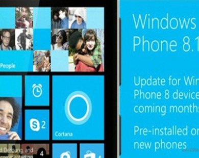 Windows Phone 8.1 bản chính thức được tung ra vào 24/6