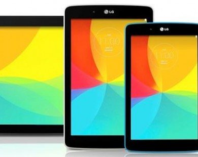LG công bố 3 model mới của dòng máy tính bảng G Pad