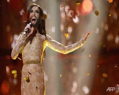 Austria’s bearded drag queen wins Eurovision song contest