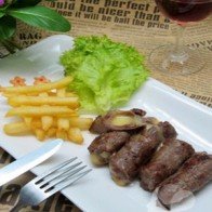 Bò cuộn phô mai thơm ngon