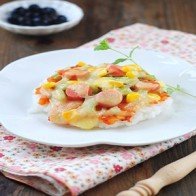 Lạ miệng với món cơm pizza