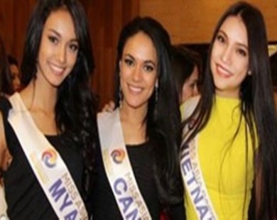 Vietnam competes in Miss Asia-Pacific World 2014