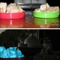 Có hay không giò lụa trộn hóa chất gây phát sáng?