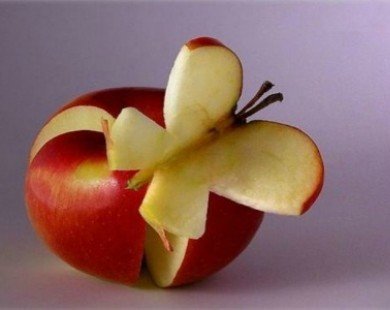 Bộ ảnh nghệ thuật từ rau củ, trái cây