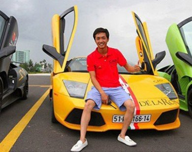 Bộ sưu tập siêu xe của các chàng rể showbiz Việt