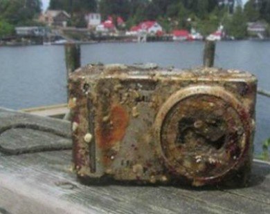 Dữ liệu camera nguyên vẹn sau hai năm dưới biển