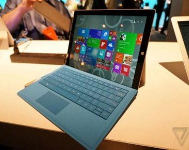 Microsoft giới thiệu Surface Pro 3 - Lớn hơn - Mỏng và nhanh hơn