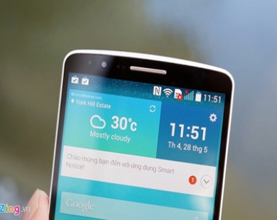 Đánh giá nhanh LG G3 - smartphone Android mạnh nhất