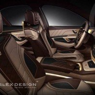 Mercedes-Benz S-Class với nội thất mạ vàng