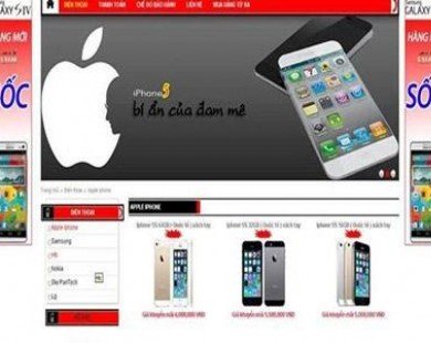 Đi mua ’iPhone 5 giá 6 triệu’ ở Sài Gòn