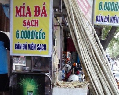 Cận cảnh sản xuất nước mía 6.000 đồng tại Hà Nội
