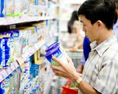 Bộ Tài chính công bố giá sữa đã kê khai trước khi áp trần