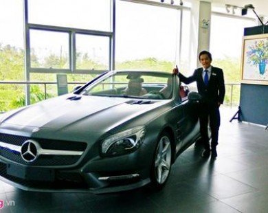 Mercedes-Benz SL 2014 giá hơn 5 tỷ đầu tiên về VN