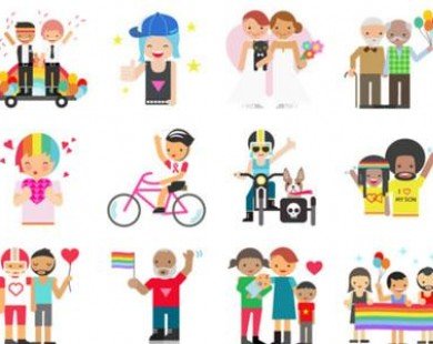 Facebook ra bộ sticker ủng hộ người đồng tính