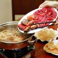 Lẩu riêu cua bắp bò siêu rẻ, thanh mát vào hè