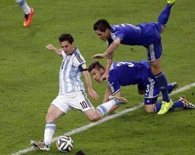 Argentina 2-1 Bosnia-Herzegovina: Chỉ mình Messi thắng trận
