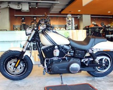 Harley-Davidson Fat Bob 2014 màu độc có giá 700 triệu tại VN
