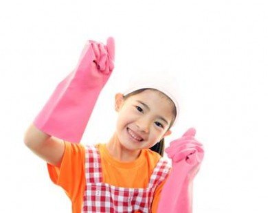 Những mẹo khuyến khích bé làm việc nhà